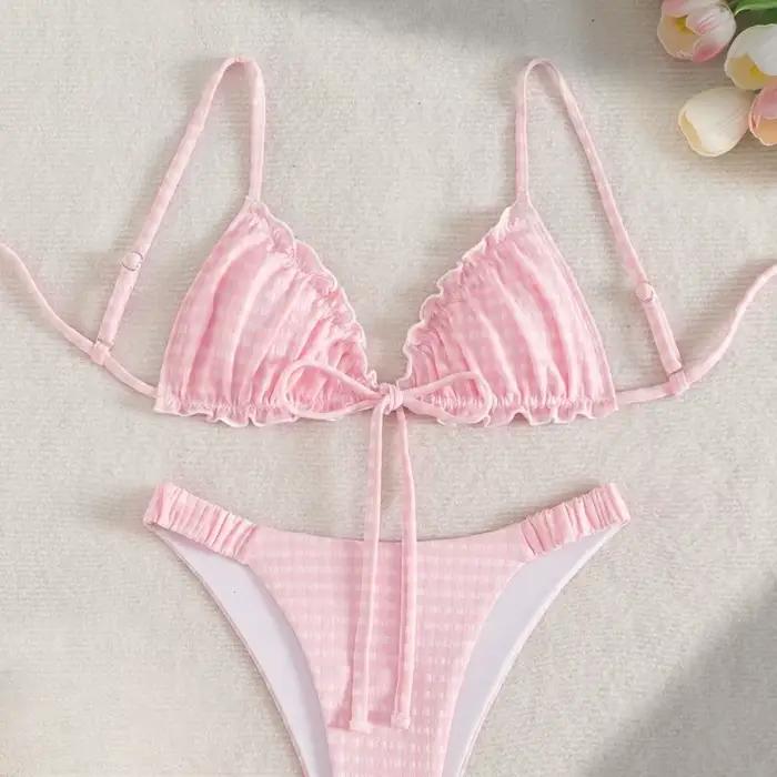 Ensembles de bikinis sexy pour femmes, maillots de bain féminins, maillots de bain brésiliens, vêtem