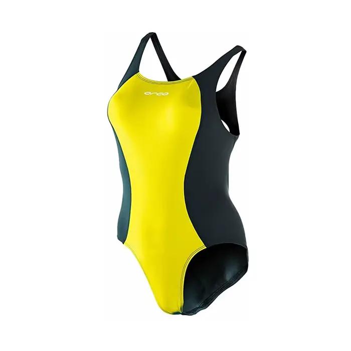 Maillot de bain une pièce Orca pour femme, dos nu, sexy, pour entraînement, plongée, surf, course, t
