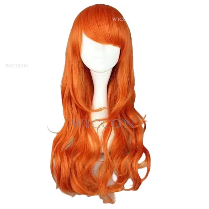 Costume de Cosplay Nami Anime pour Femme Adulte, Perruque, Maillot de Bain, Bikinis d'Été, Jupe, Tub