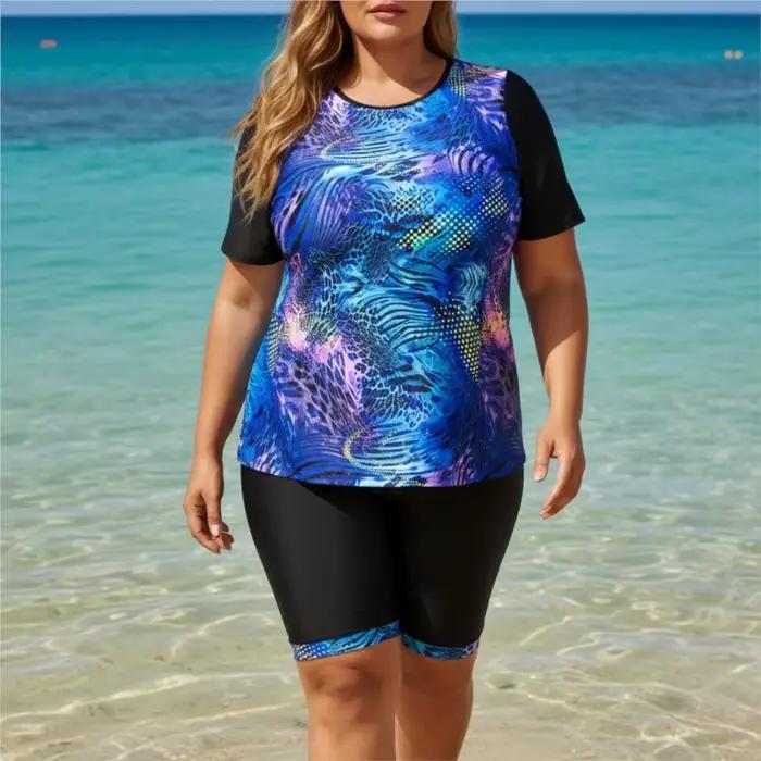 XL-6XL grande taille taille haute Bikini femmes Push Up grande taille 5XL 6XL maillot de bain été Mu