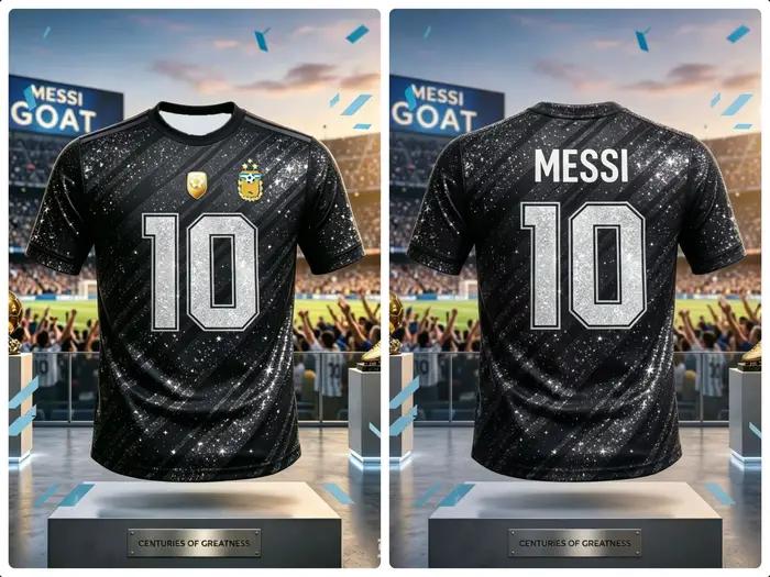 Messi # 10 Maillots de football respirants à séchage rapide Argentine, Tenues de sport décontractées