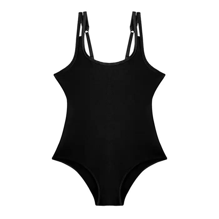 Maillot de bain réglable pour adolescentes, 4 couches, anti-fuite, absorbant, pour les règles et l'i