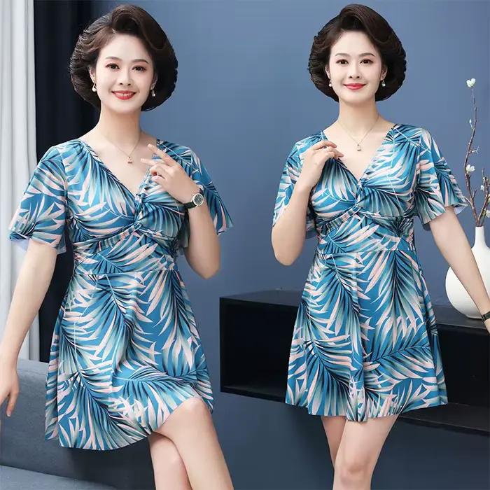 Maillot de bain sexy pour femme, imprimé vintage, mode élégante, bikini esthétique, décontracté, cou