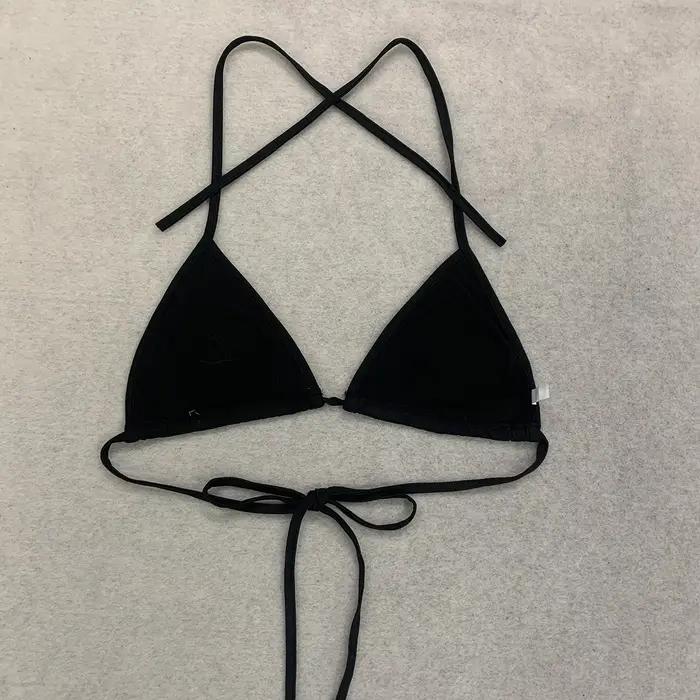 Haut de bikini gothique punk pour femme