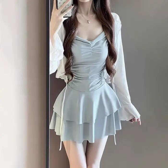 Maillot de bain une pièce dos nu pour femme