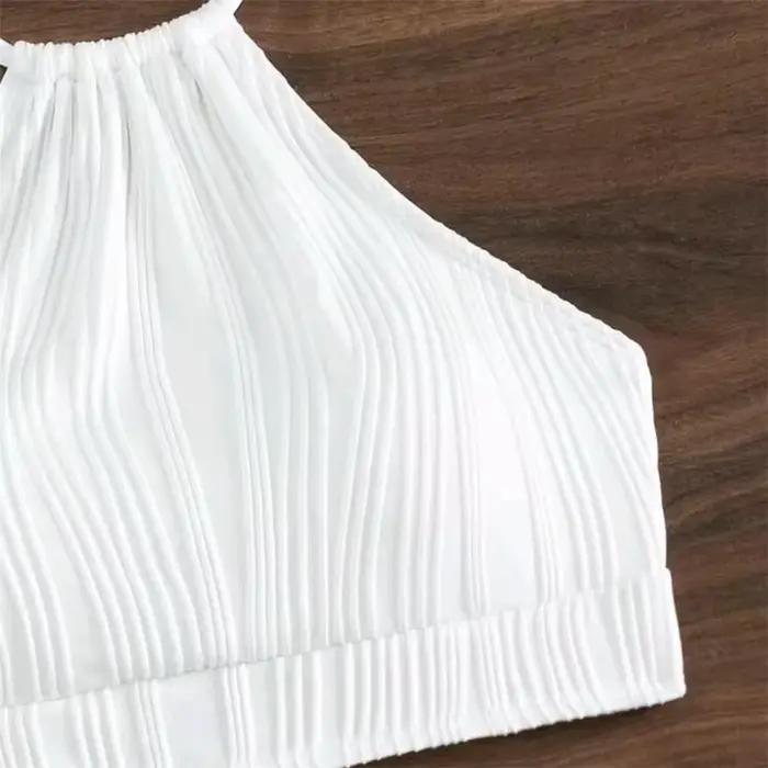 Maillot de bain blanc sexy