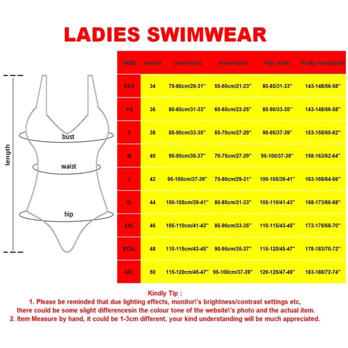 Maillot de bain une pièce pour femmes