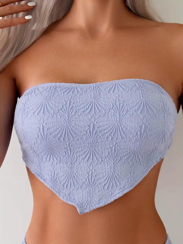 Bikini bandeau sexy 2026 pour femme