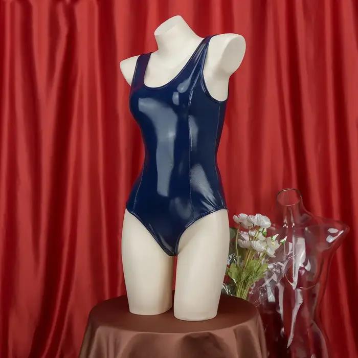 Maillot de bain scolaire style anime Lolita pour femme