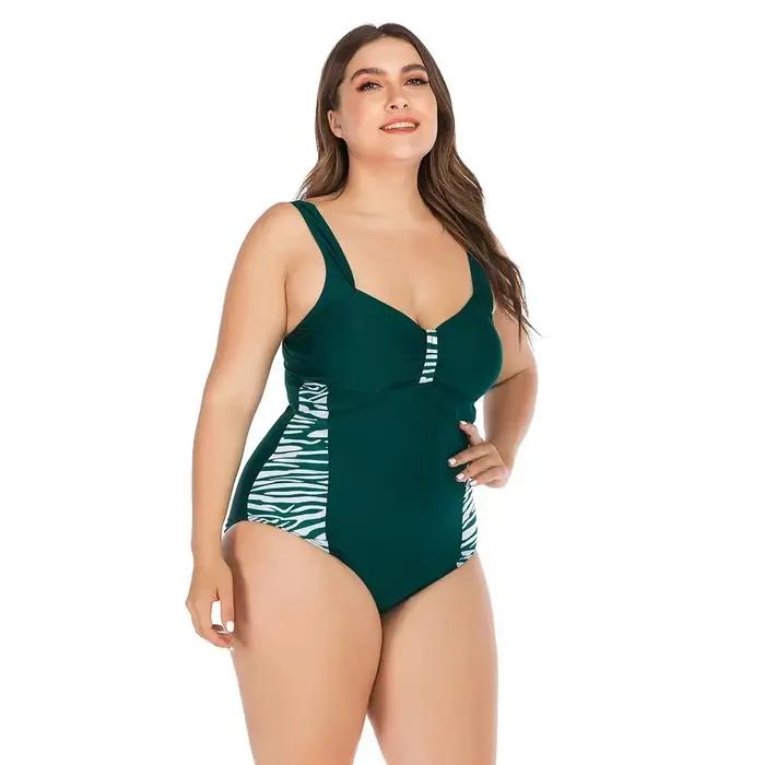 Maillot de bain une pièce imprimé léopard
