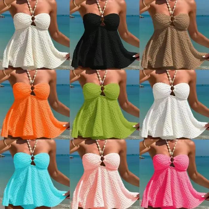 Nouveau maillot de bain sans bretelles pour femmes bikinis séparés design sexy pour plage vacances occasions spéciales