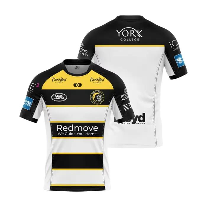 Maillot de rugby 2026 pour supporters des York Knights, T-shirt athlétique imprimé en 3D pour adultes et enfants, respirant, séchage rapide, doux et confortable pour l'été en famille