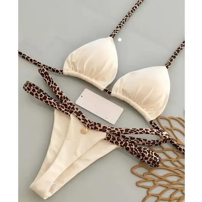 Maillot de bain imprimé Vintage pour femmes
