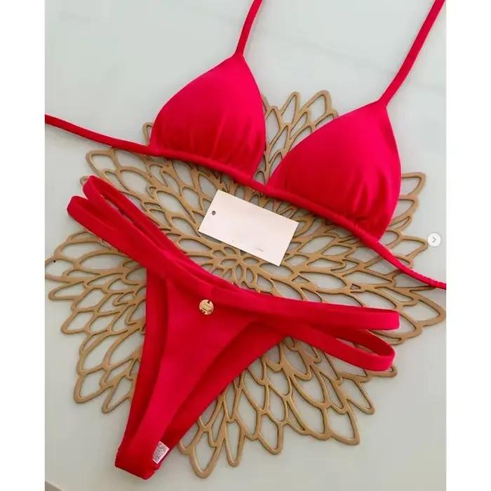 Maillot de bain imprimé Vintage pour femmes