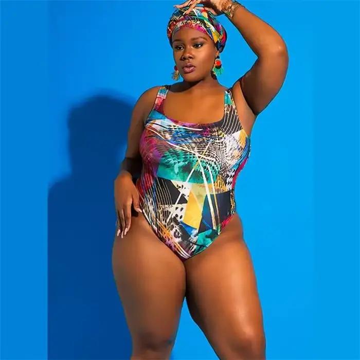 Maillot de bain une pièce grande taille pour femme