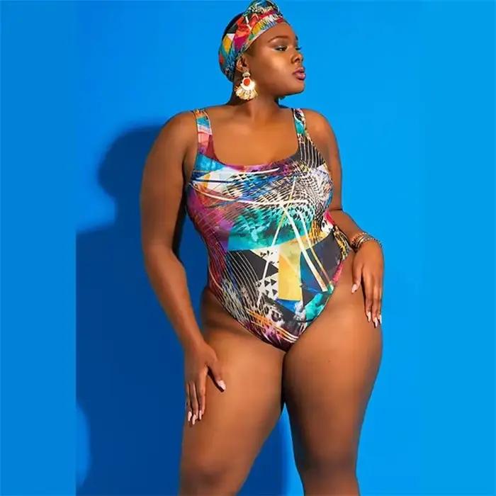Maillot de bain une pièce grande taille pour femme
