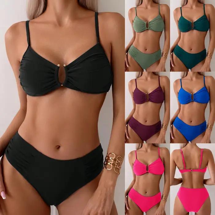 Maillot de bain froissé