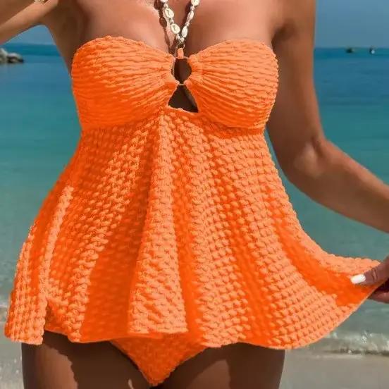 Nouveau maillot de bain sans bretelles pour femmes bikinis séparés design sexy pour plage vacances occasions spéciales