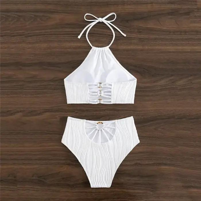 Maillot de bain blanc sexy