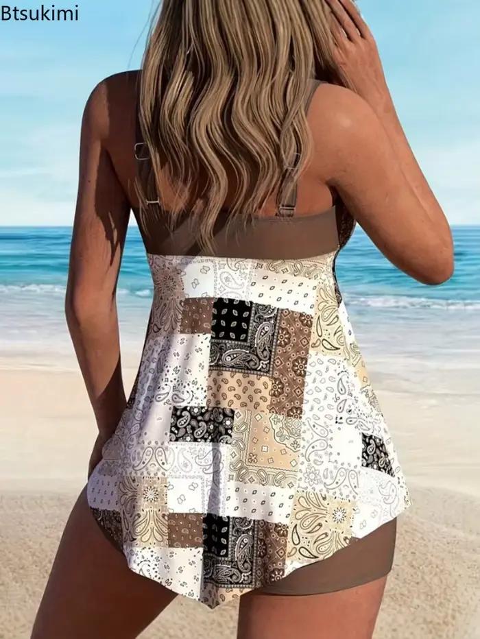 Maillot de bain une piece sexy imprimé taille haute pour femme avec coussinets intégrés sans armatures plage vacances fête à la piscine sport nautique croisière beach swimming party club casual