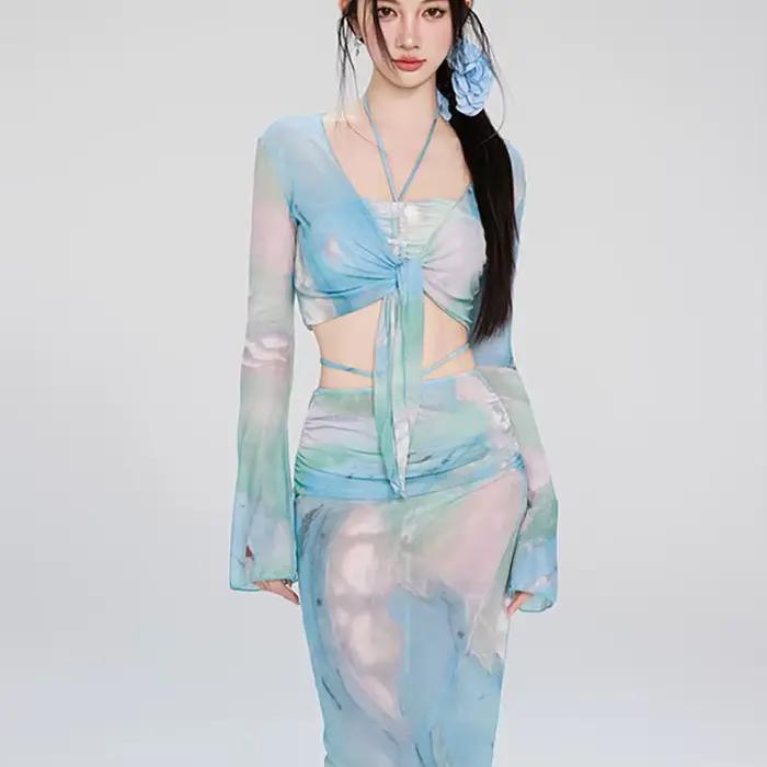 Maillot de bain fendu pour femmes