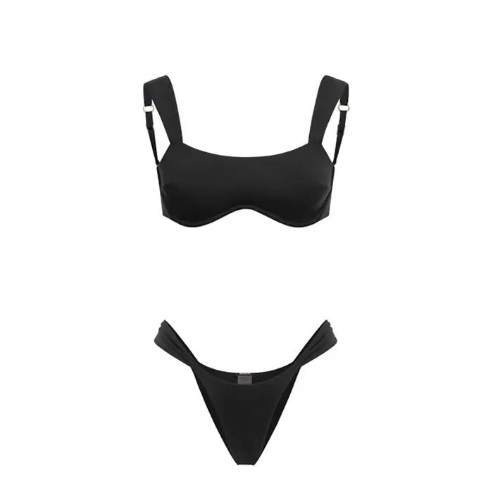 Lot de 2 maillots de bain une pièce sexy pour femme