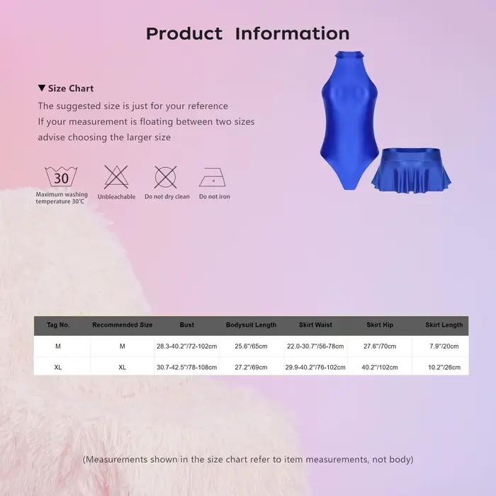 Maillot de bain brillant pour femmes