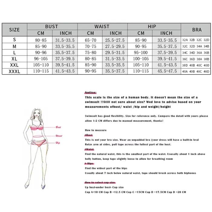 Ensemble de bikini violet 3 pièces