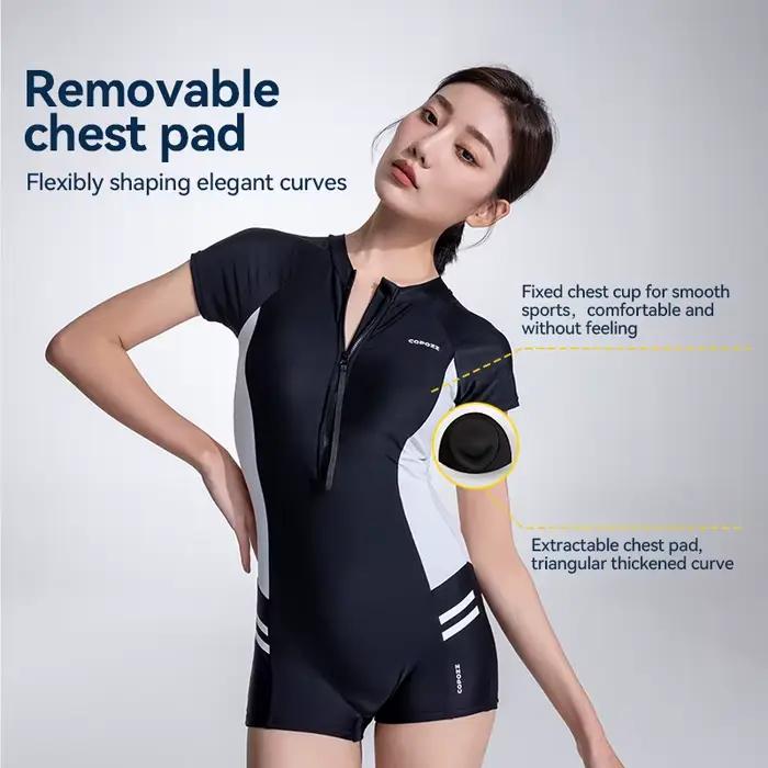 COPOZZ femmes surf Sport maillot de bain une pièce maillots