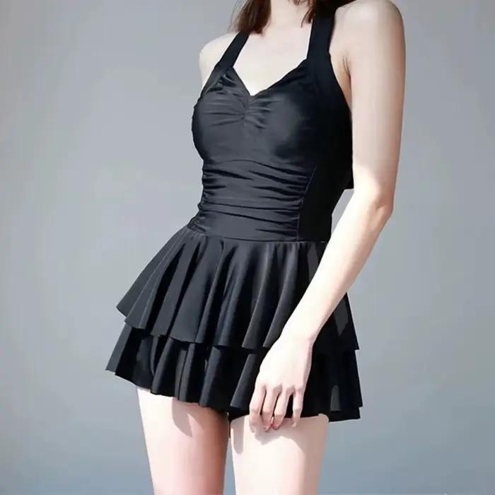 Maillot de bain une pièce dos nu pour femmes