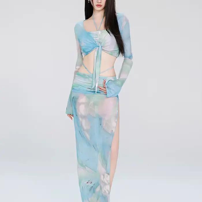 Maillot de bain fendu pour femmes