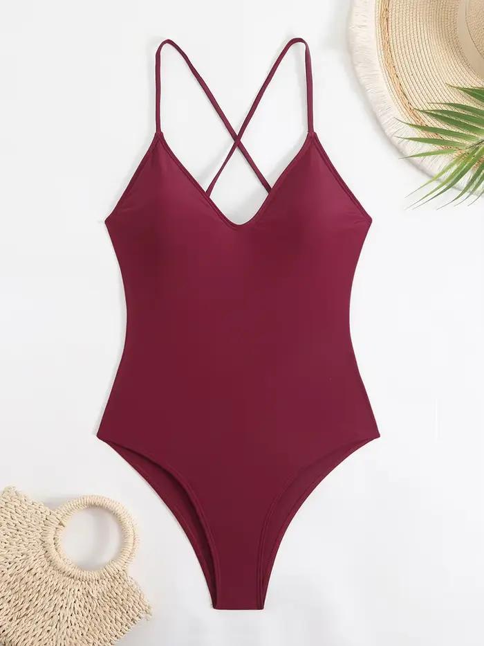 Maillot de bain une pièce à fleurs