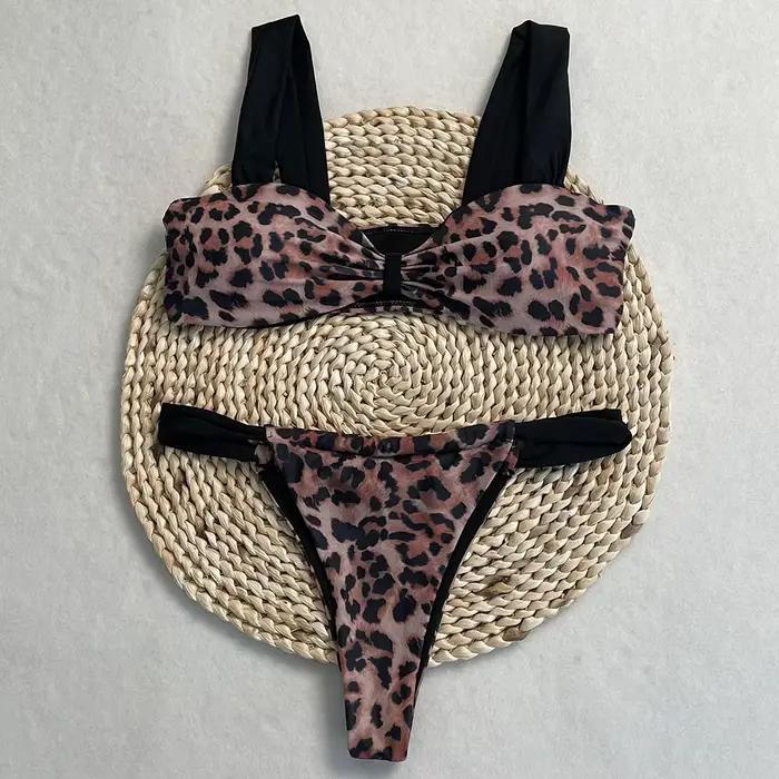 DEBAIOR noir Bikini Sexy Micro Mujer