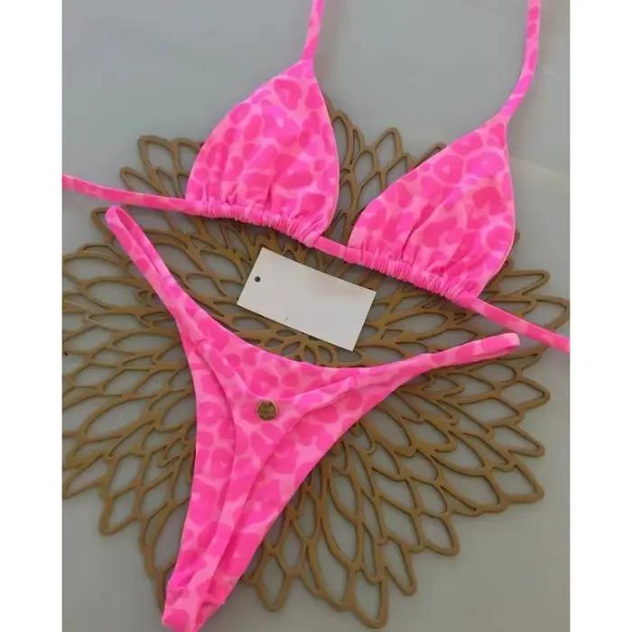 Maillot de bain imprimé Vintage pour femmes