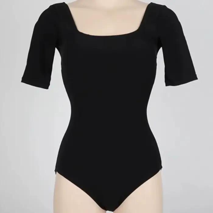 Maillot de bain femme couleur unie