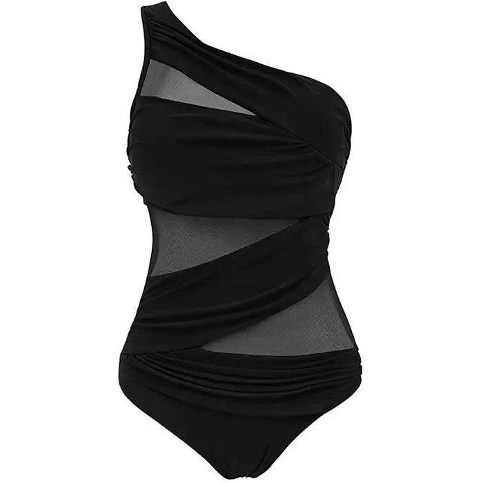 Ensemble de bikinis élégants hirigin pour femmes en nylon et élasthanne avec style de plage et finitions soignées pour diverses occasions