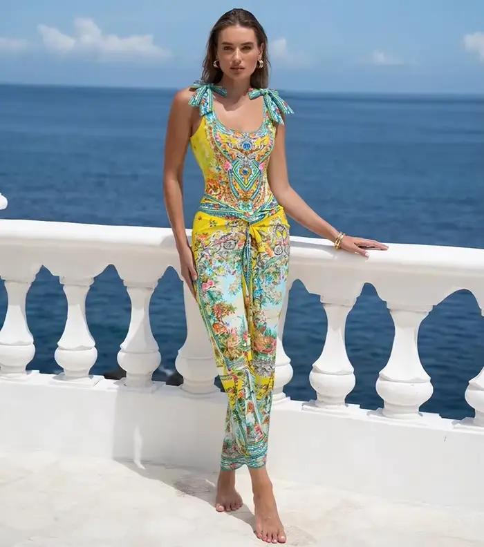Maillot de bain une pièce de luxe pour femme