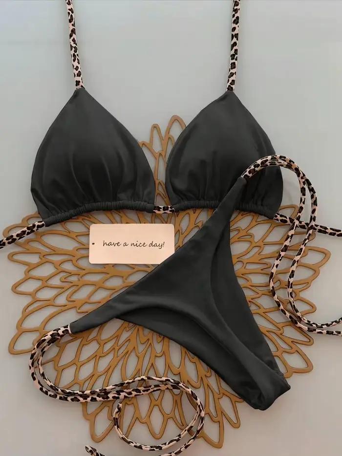 Ensemble bikini sexy uni pour femme