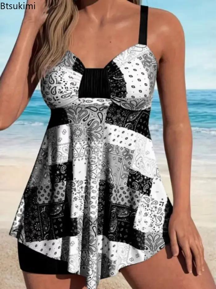 Maillot de bain une piece sexy imprimé taille haute pour femme avec coussinets intégrés sans armatures plage vacances fête à la piscine sport nautique croisière beach swimming party club casual