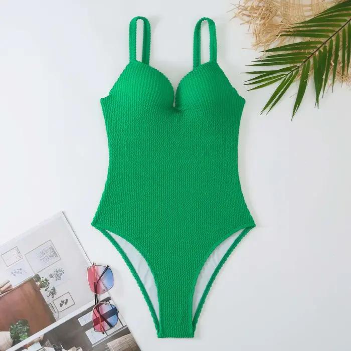 Maillot de bain une pièce texturé