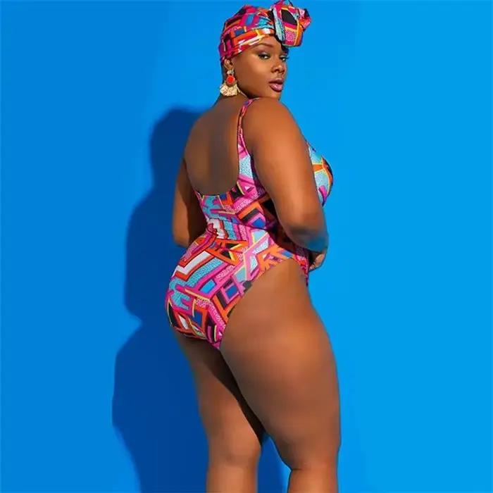 Maillot de bain une pièce grande taille pour femme