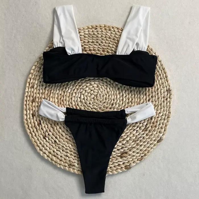 DEBAIOR noir Bikini Sexy Micro Mujer