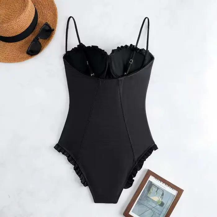 Maillot de bain une pièce push-up femme 2026
