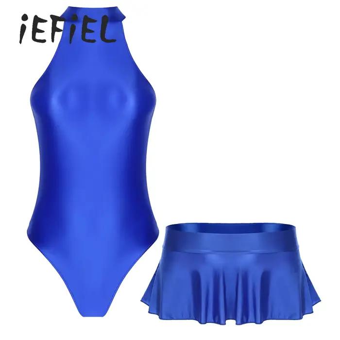 Maillot de bain brillant pour femmes