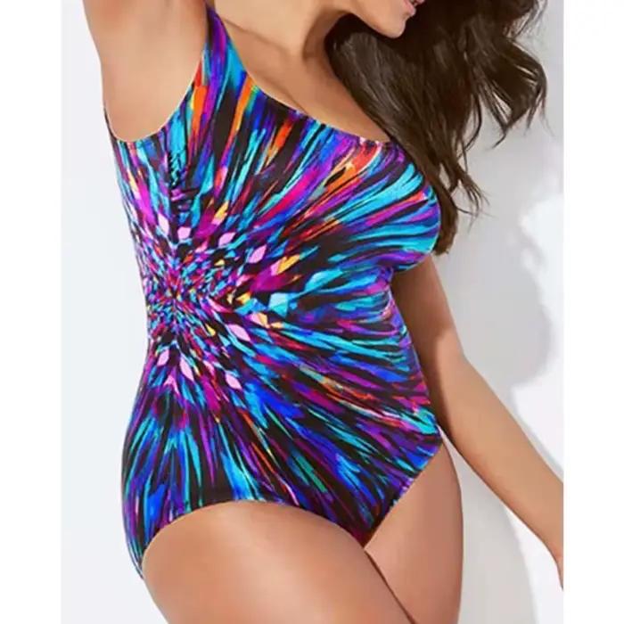 Maillot de bain une pièce grande taille 5XL