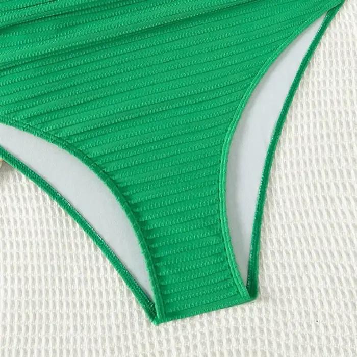 Nouveau maillot de bain une pièce à lacets pour femme en polyester et nylon pour nageurs et vacanciers styles sophistiqués ocassions plage et piscine