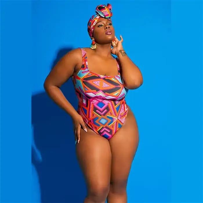 Maillot de bain une pièce grande taille pour femme