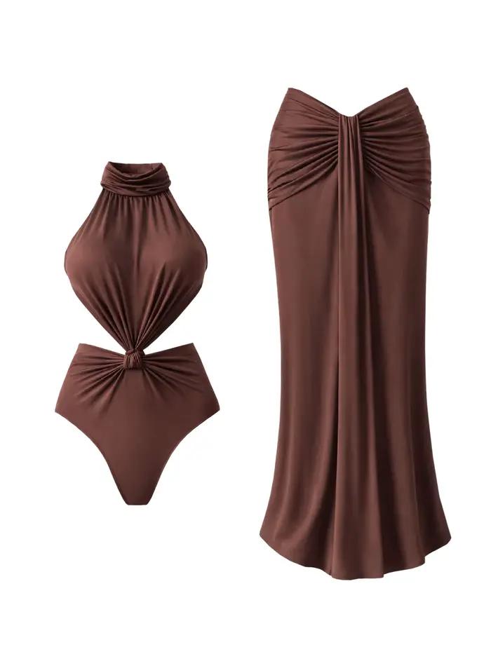 Maillot de bain une pièce de luxe pour femme
