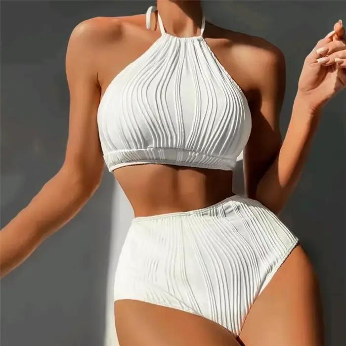Maillot de bain blanc sexy