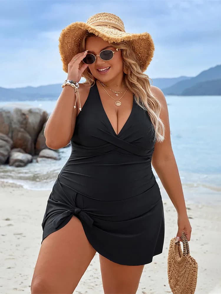 Tankini grande taille maillot de bain femmes 2024 Bikini grande taille maillots de bain femmes une p